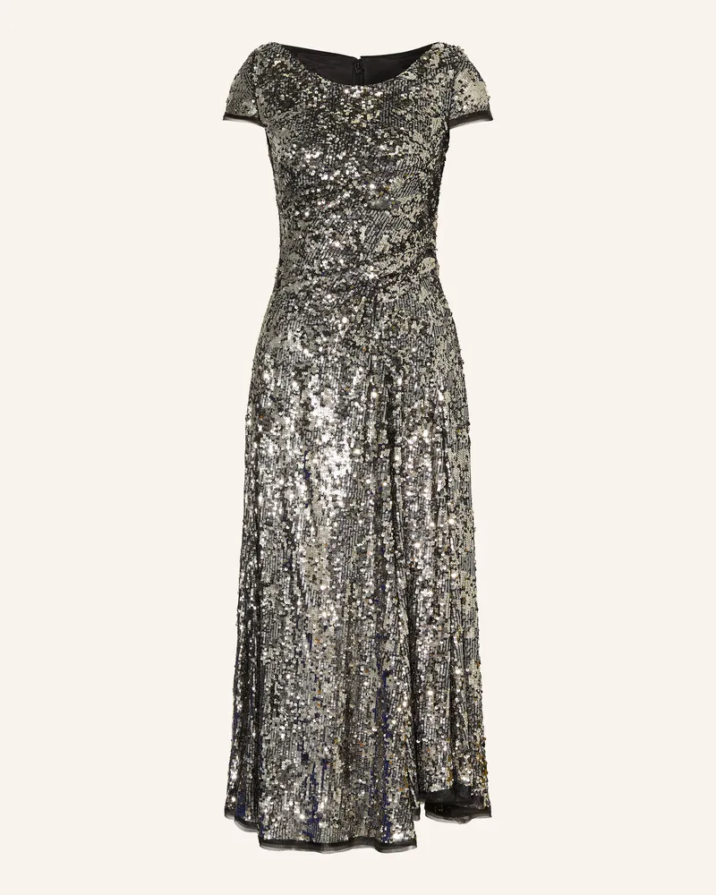 Talbot Runhof Cocktailkleid Mit Pailletten silber 179
