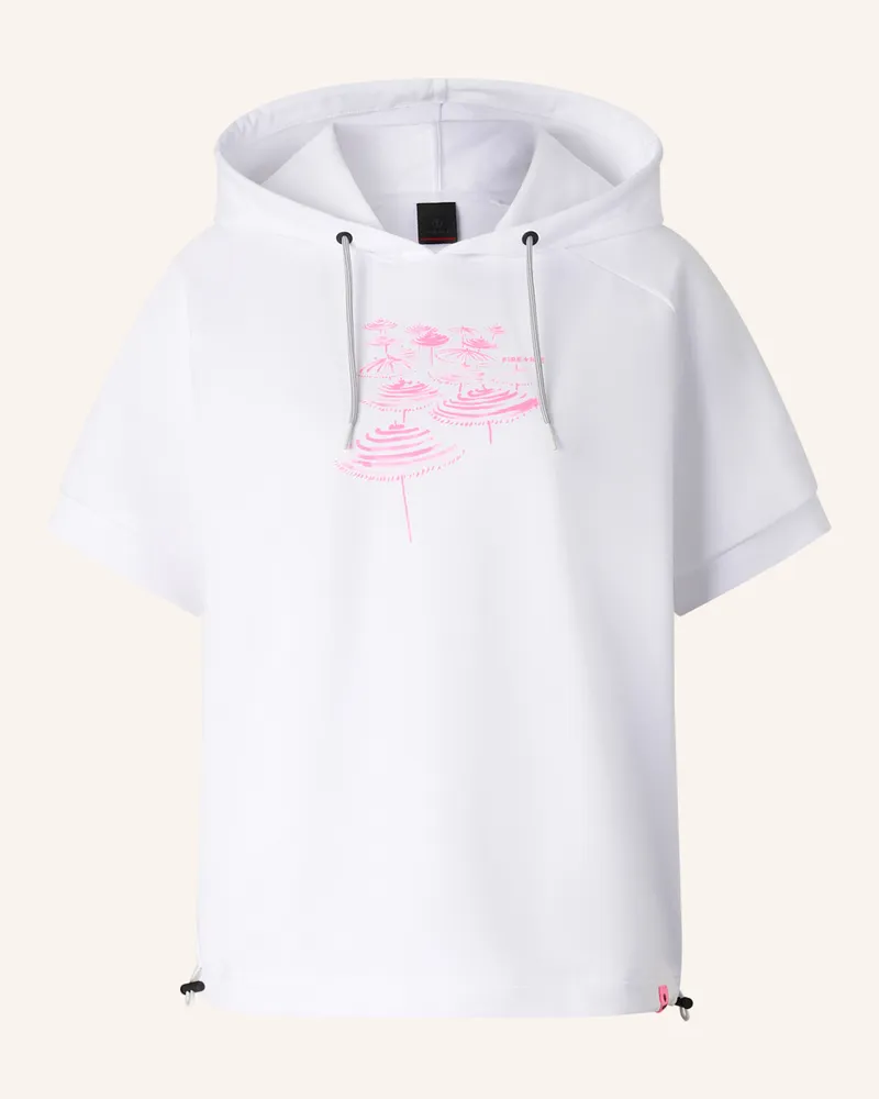 Bogner Fire & Ice Kurzarm-Hoodie Sharon weiss Weiss