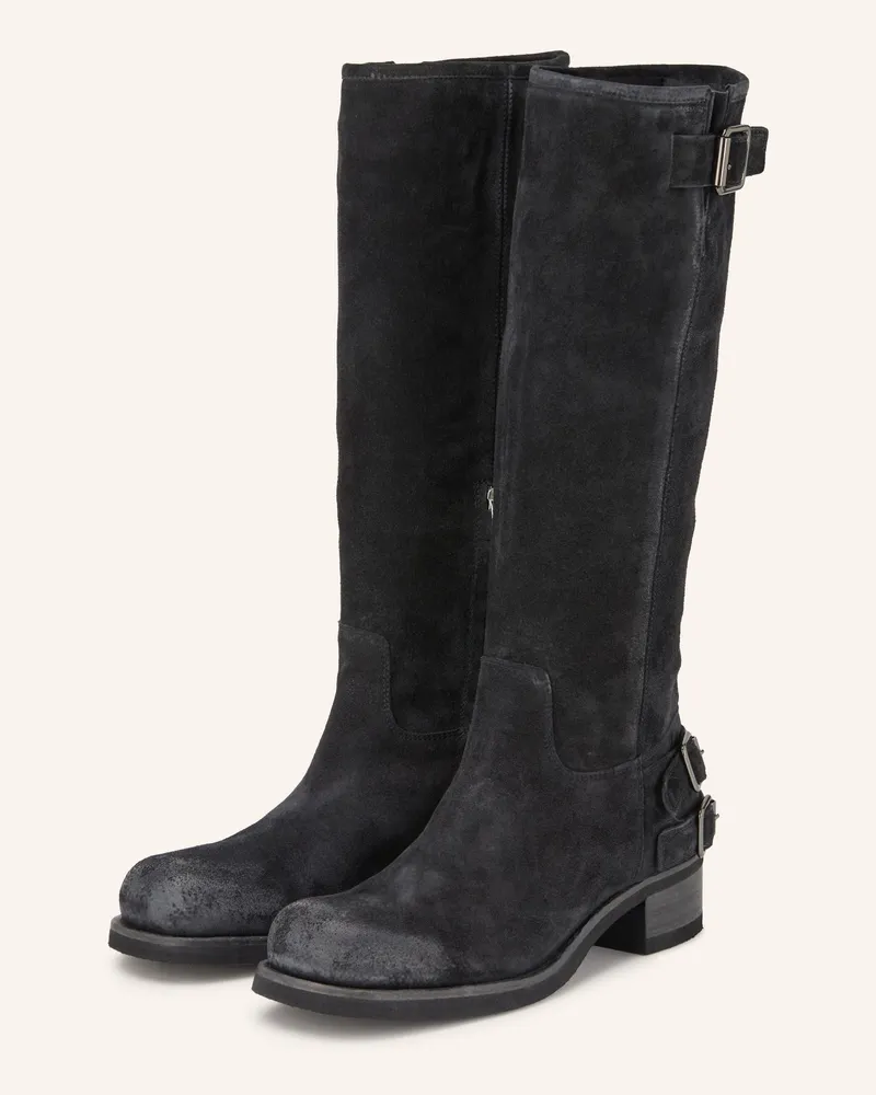 Officine Creative Italia Stiefel Dana/006 schwarz Schwarz