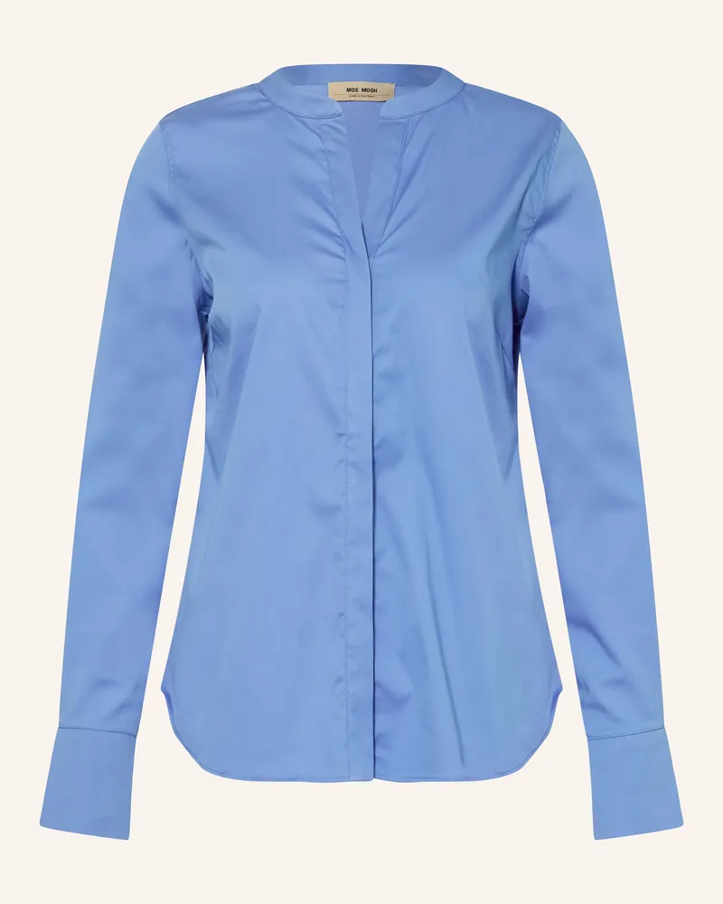 Mos Mosh Bluse Mmmatthea blau Blau