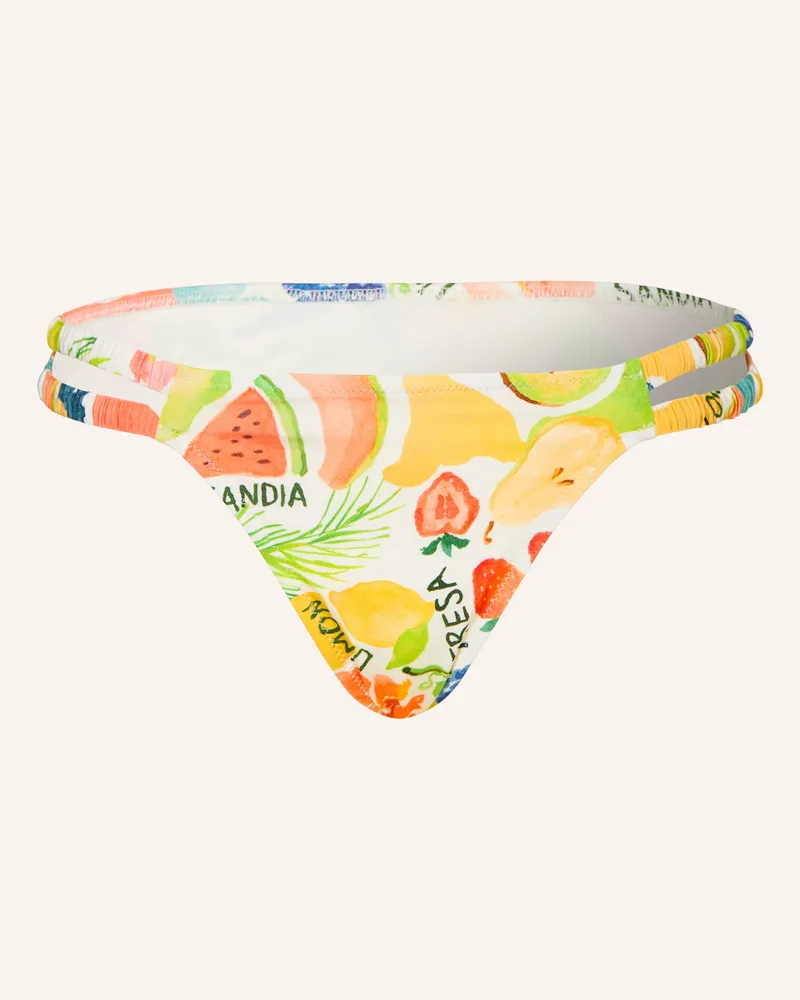 watercult Basic-Bikini-Hose Fruitbowl gruen Gelb