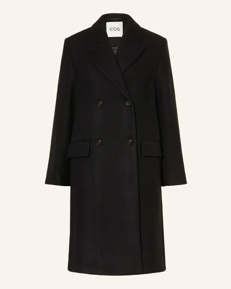 COS Mantel schwarz Schwarz