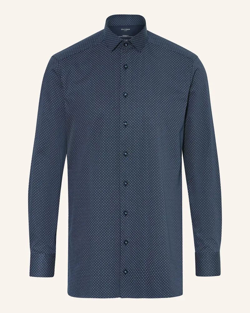 Olymp Jerseyhemd Luxor 24/Seven modern fit Dunkelblau