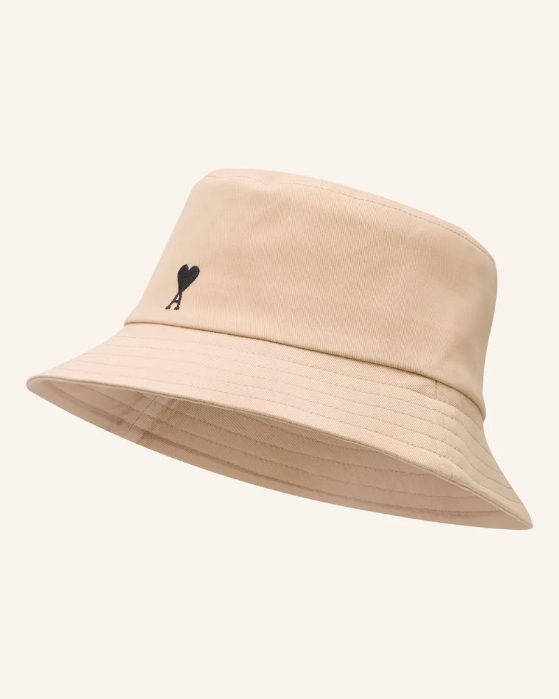 AMI Paris Bucket-Hat Beige