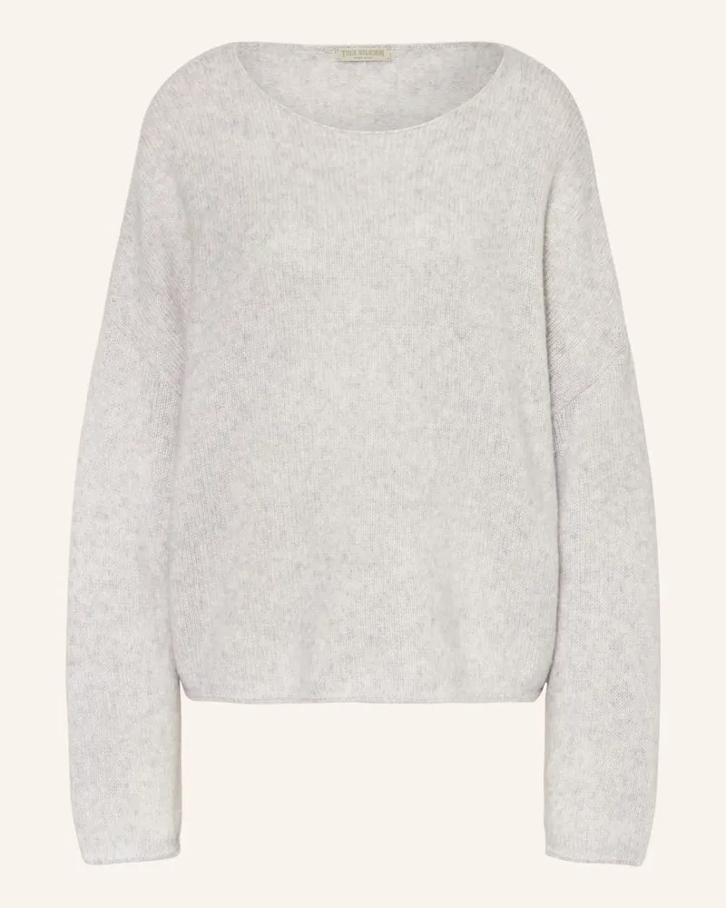 True Religion Oversized-Pullover Grau