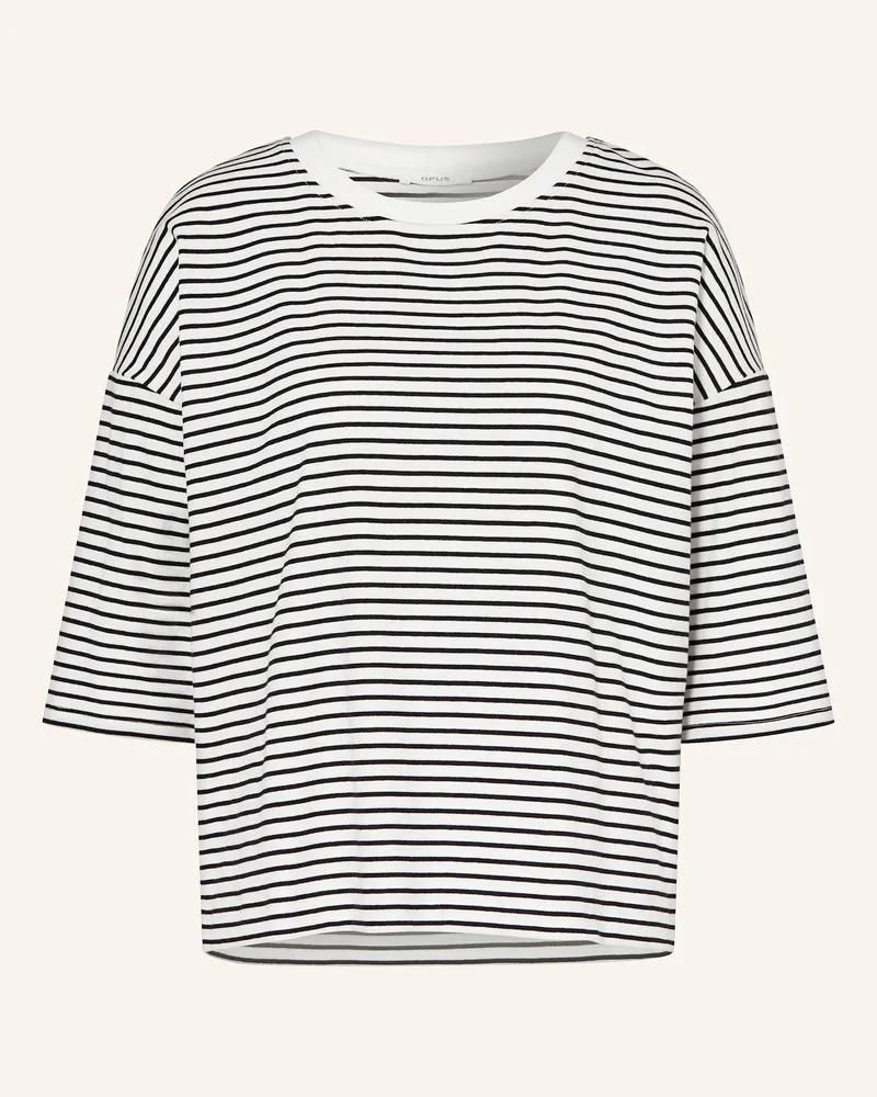OPUS Shirt SEIFEN mit 3/4-Arm Weiss