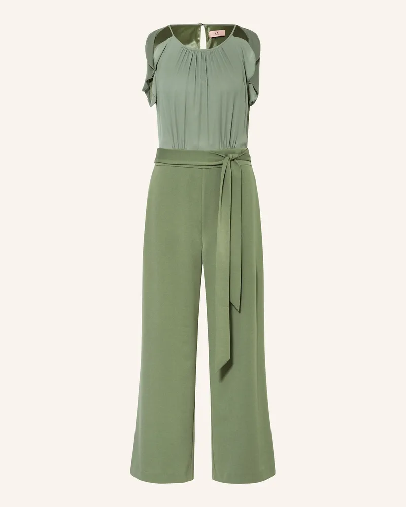 Vera Mont Jumpsuit mit Volants Grün