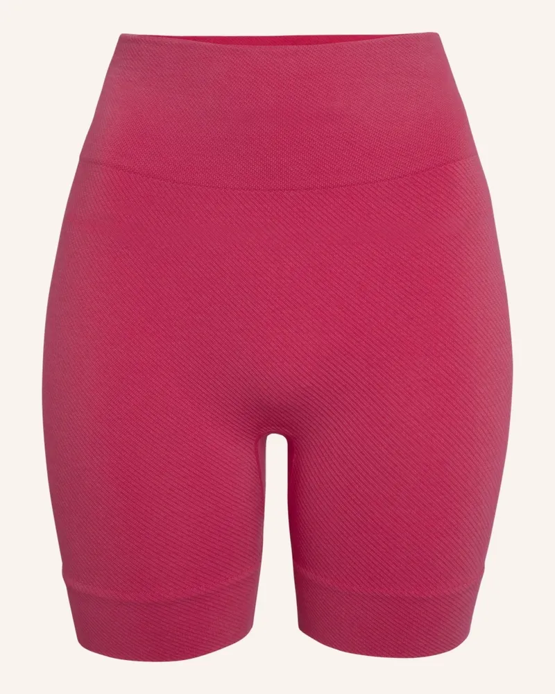 ITEM m6 Radlerhose SOFT RIBBED mit Shaping-Effekt Pink