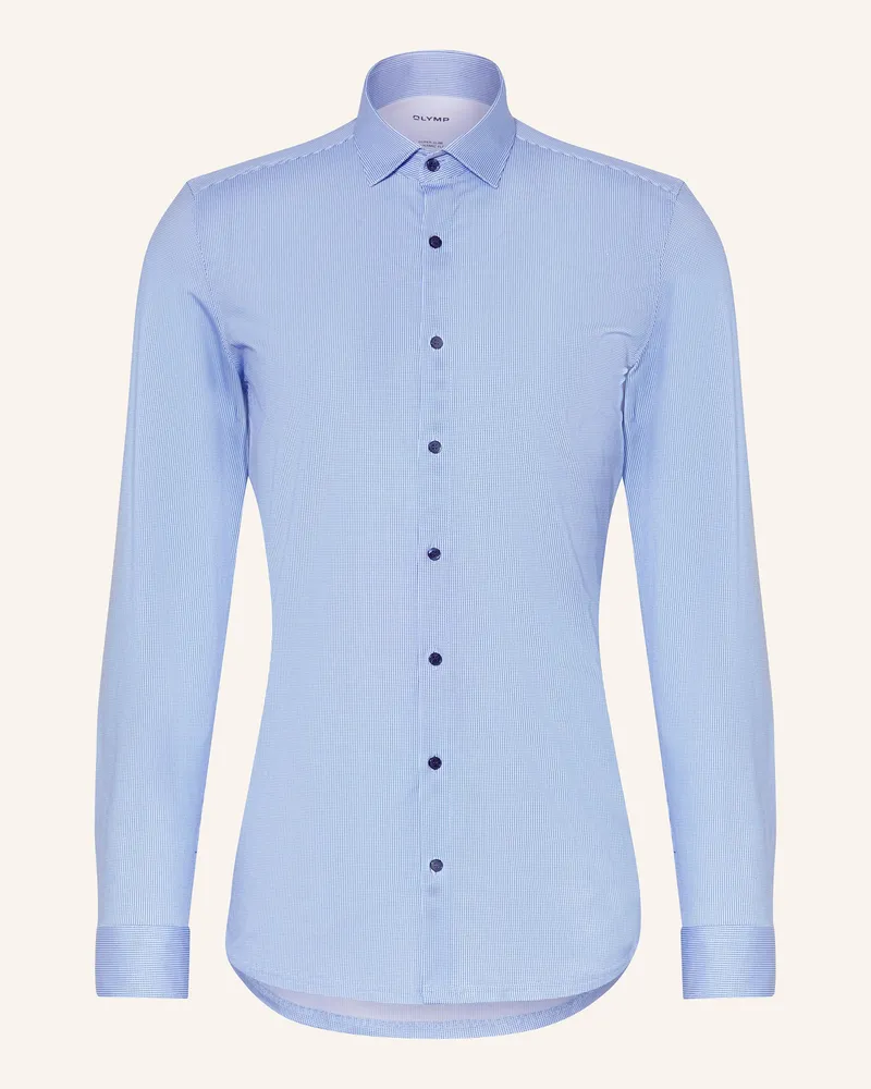 Olymp Hemd No. Six Super Slim blau Blau