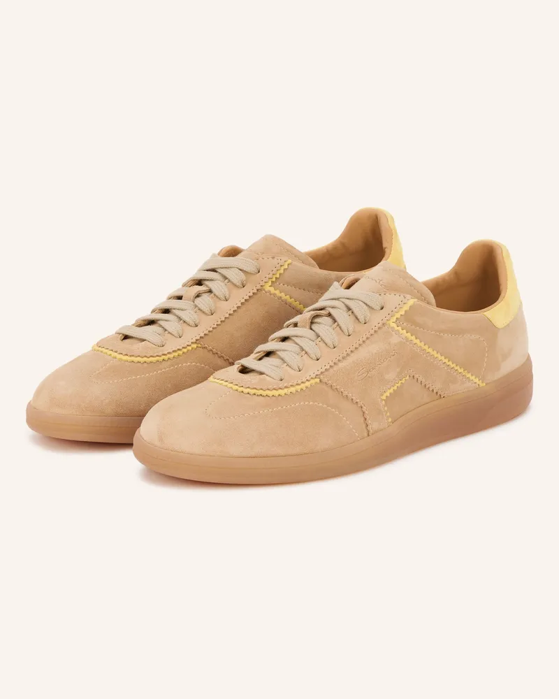 Santoni Sneaker Oly Shade braun Hellbraun