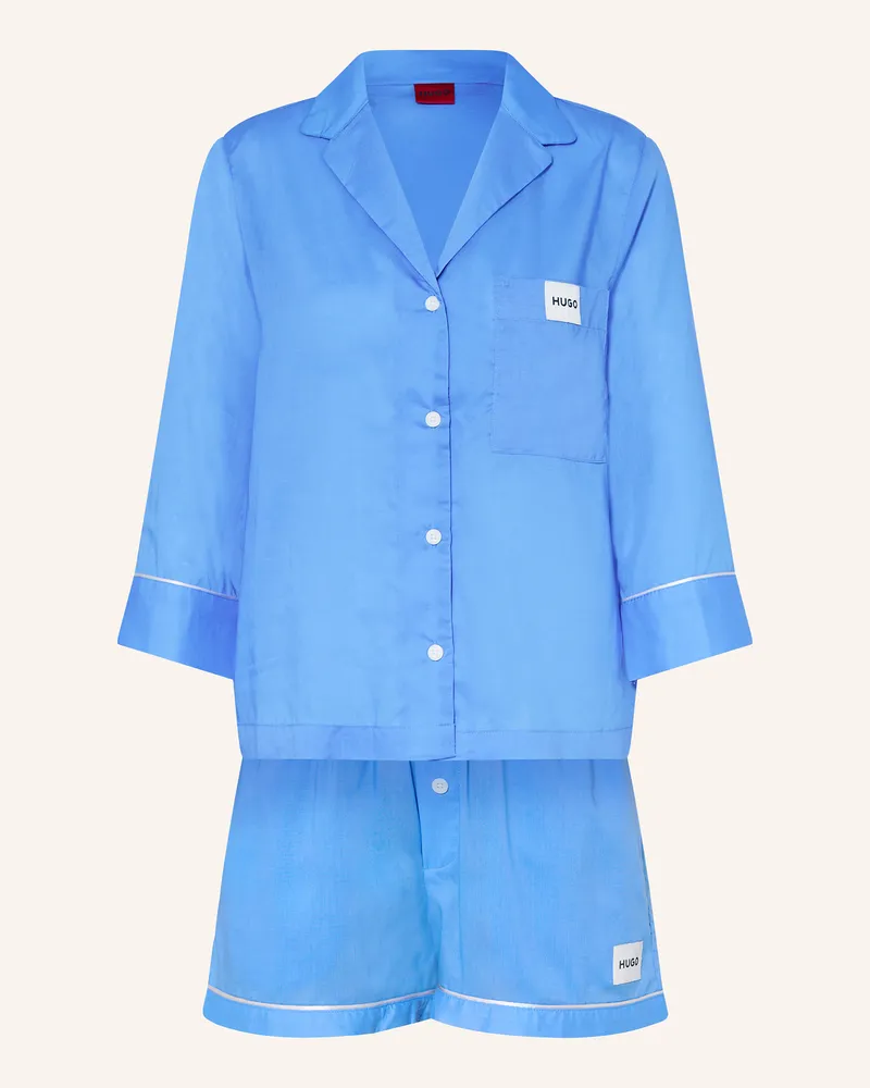 HUGO BOSS Lounge-Set Kleo blau Blau