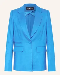 Luisa Cerano Blazer mit Leinen Blau