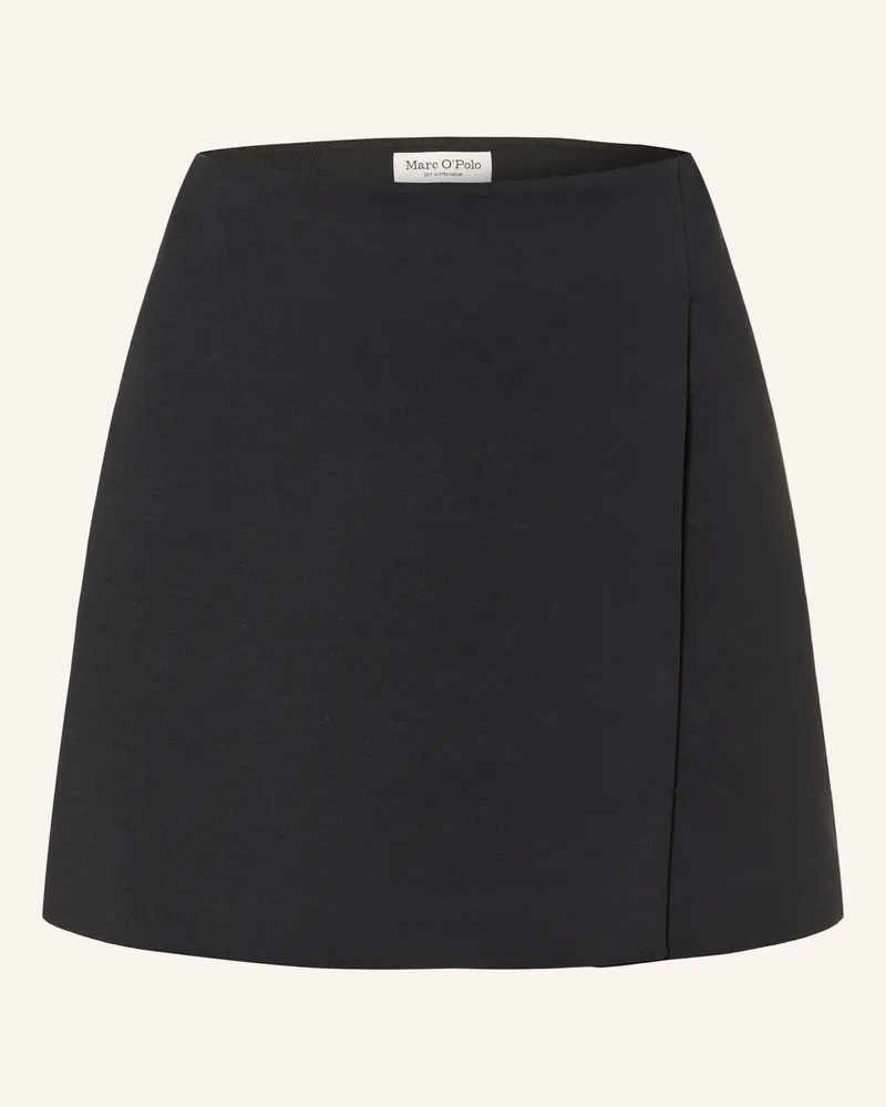 Marc O'Polo Rock In Wickeloptik blau Dunkelblau