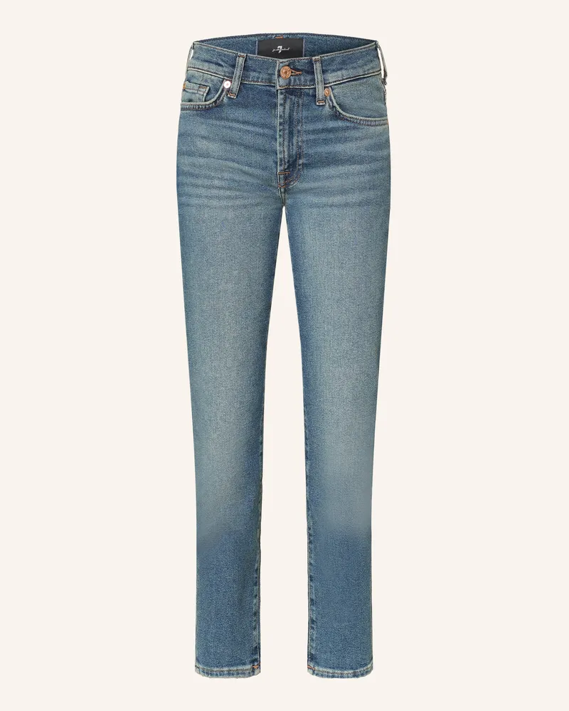 7 for all mankind Skinny Jeans Roxanne Ankle blau Sea