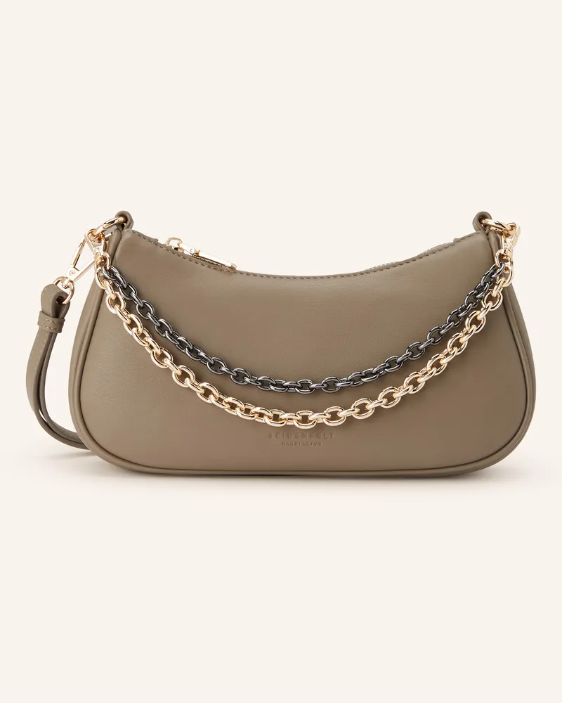 SEIDENFELT Umhängetasche LAINIO Taupe