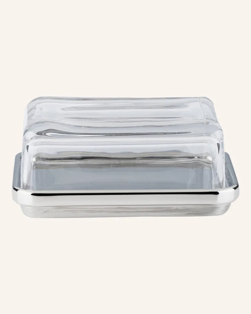 Alessi Butterdose es03 silber Silber