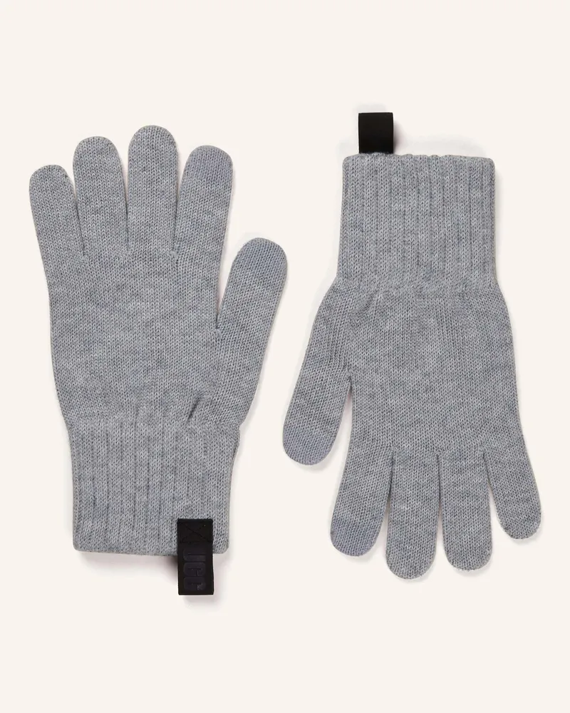 UGG Handschuhe grau Hellgrau