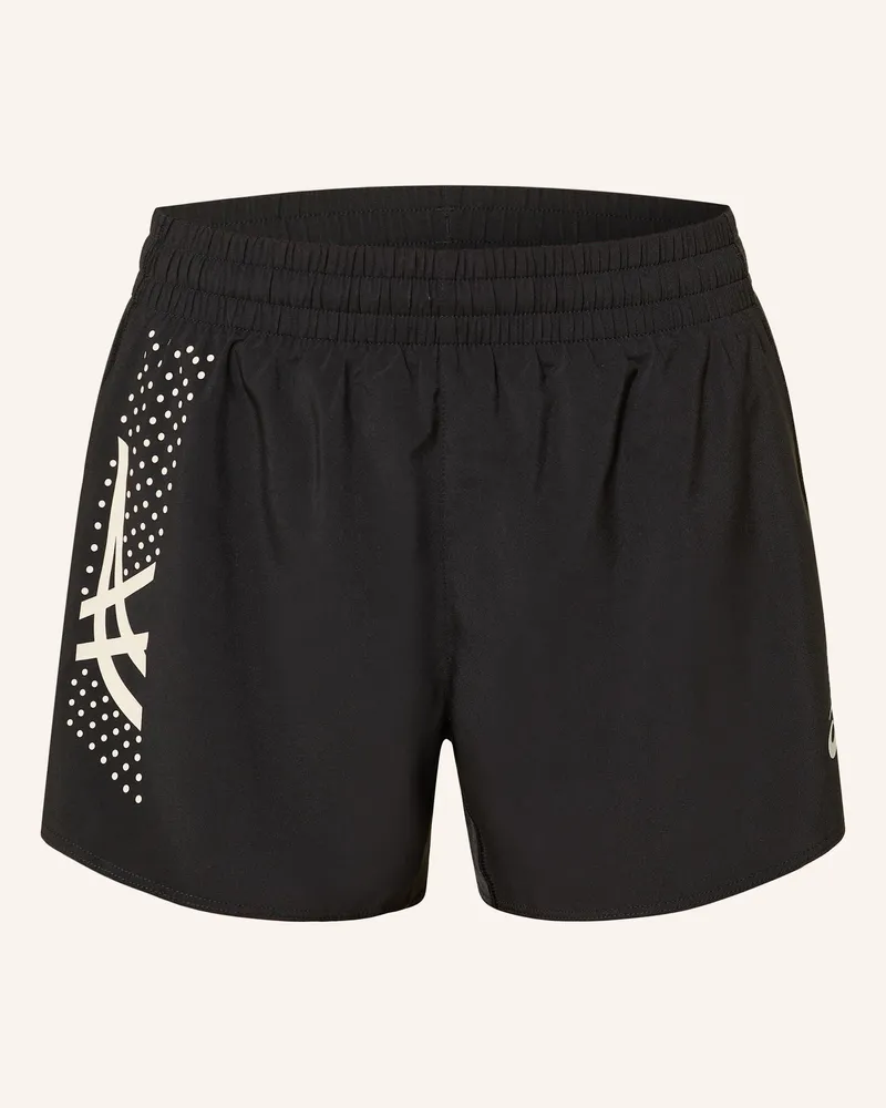 Asics 2-in-1-Laufshorts ICON 4IN Schwarz