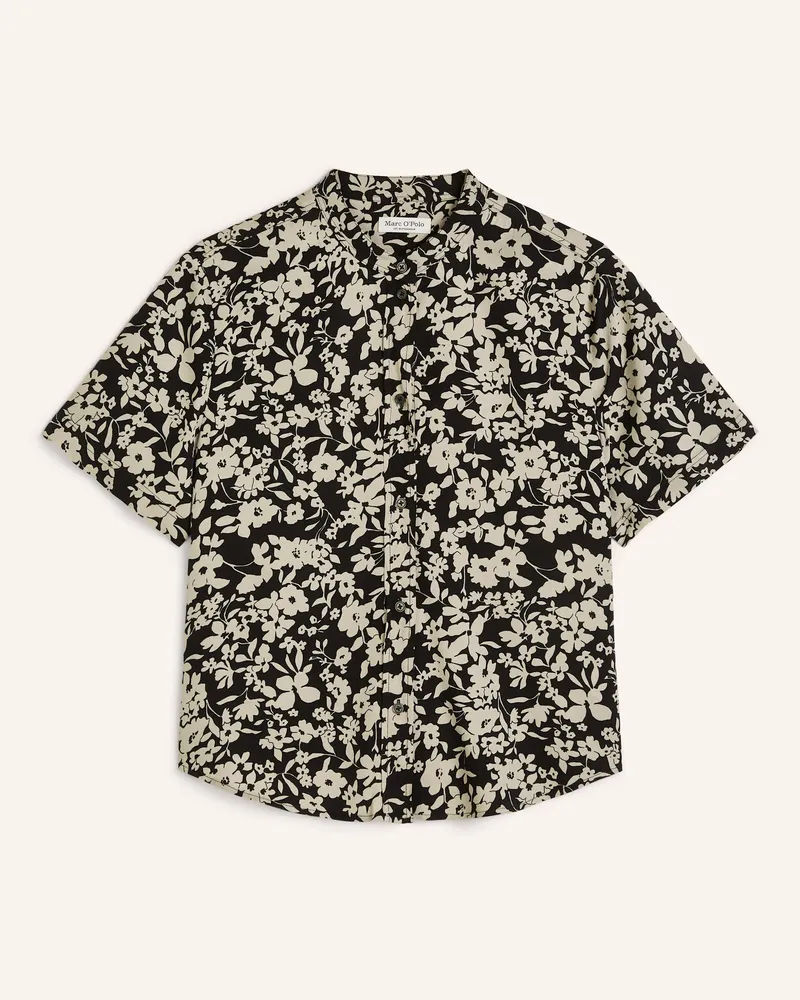 Marc O'Polo Bluse schwarz Schwarz