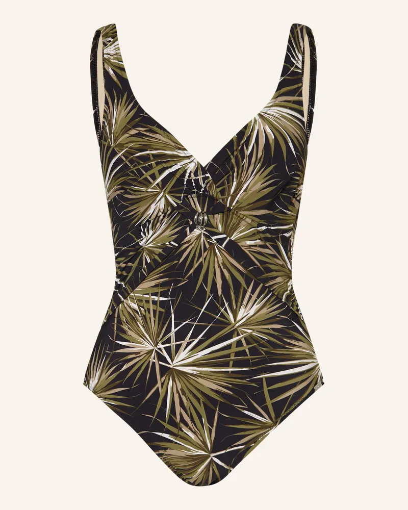 Charmline Shape-Badeanzug YUCCA FLASH Schwarz