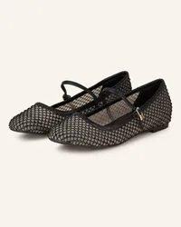 Lola Cruz Mary-Jane-Ballerinas - SCHWARZ Schwarz