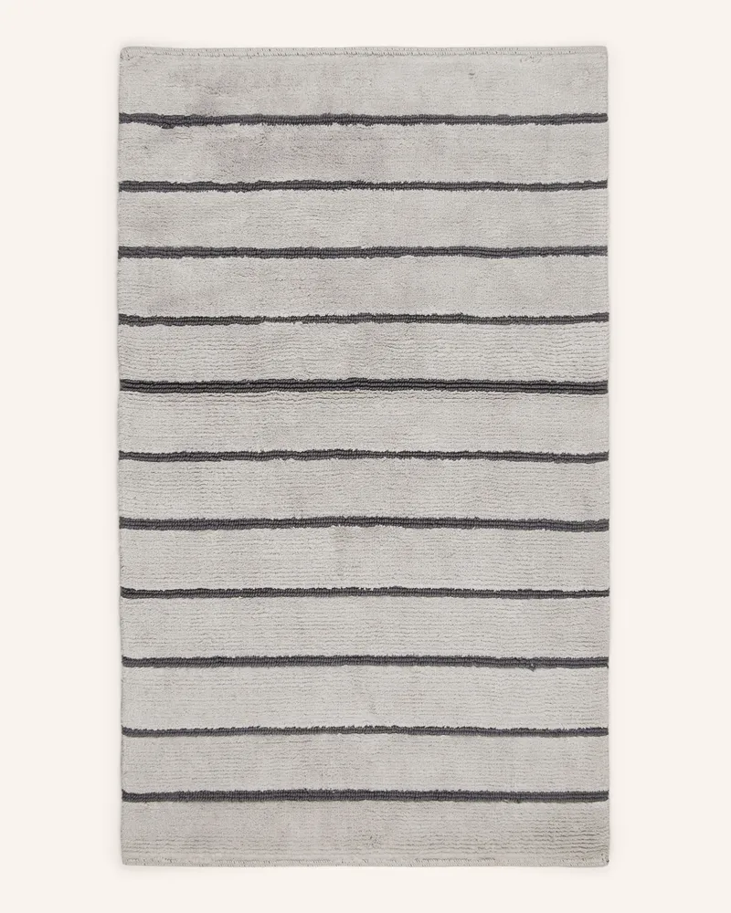 Cawö Badematte zum Wenden Dunkelgrau