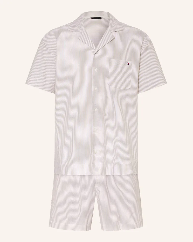 Tommy Hilfiger Shorty-Schlafanzug beige Beige