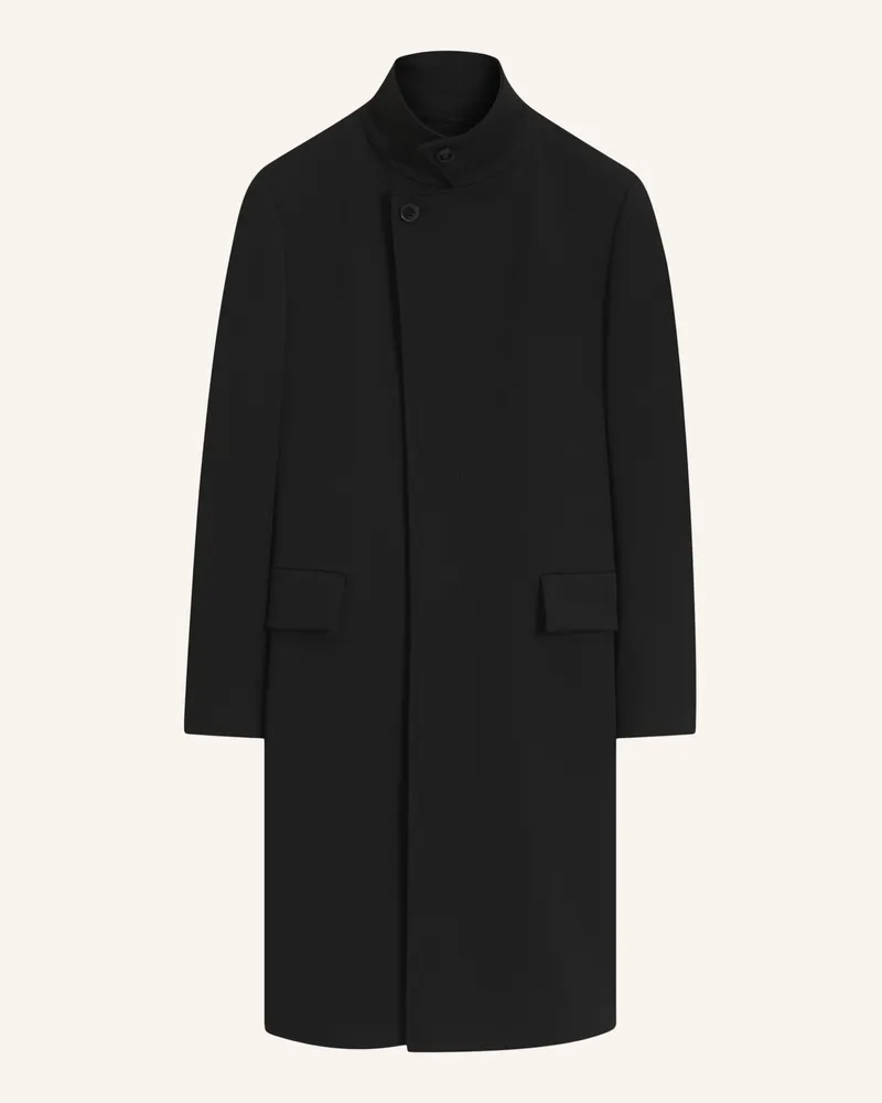HUGO BOSS Mantel mizaro2641 Regular Fit schwarz Schwarz