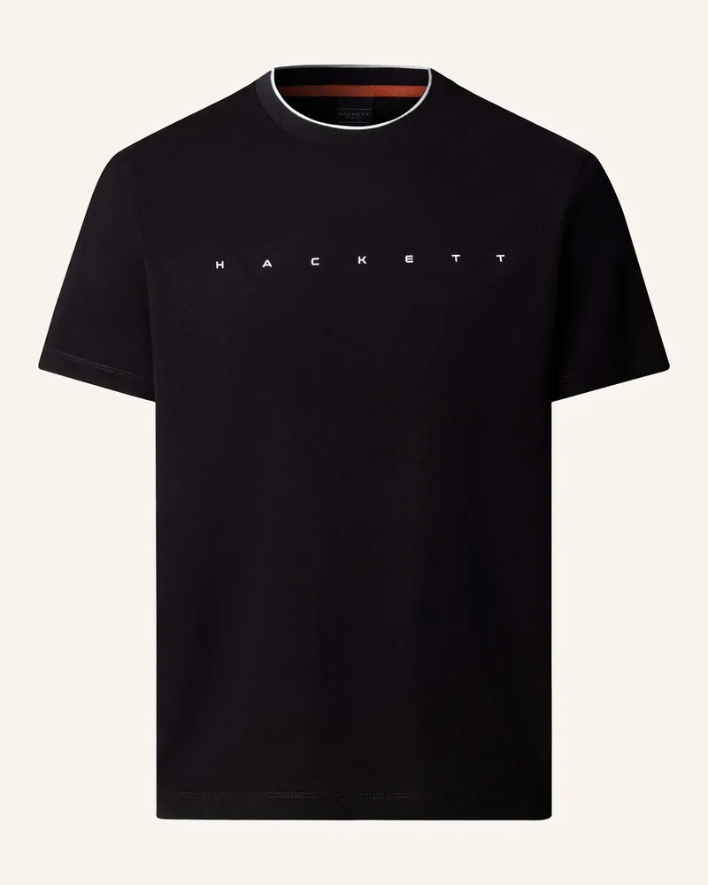 Hackett T-Shirt Hs Essential Tee schwarz Schwarz