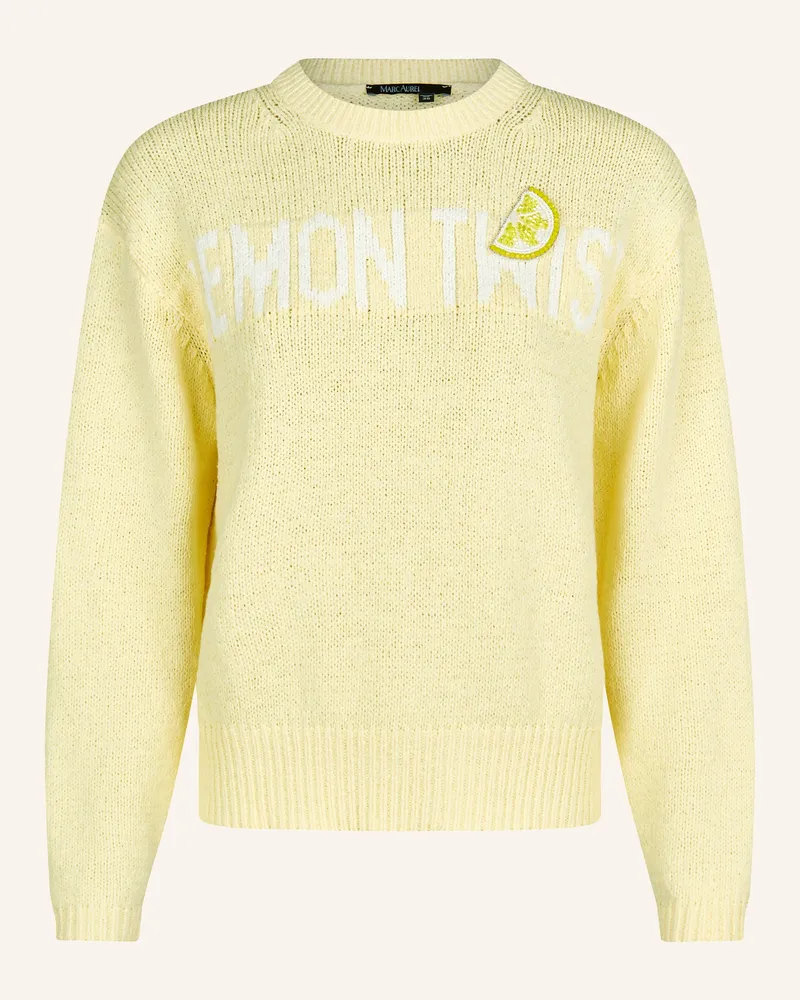 MARC AUREL Pullover gelb Gelb