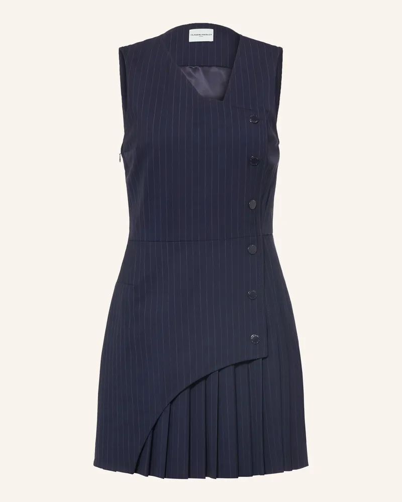 Claudie Pierlot Kleid blau Dunkelblau