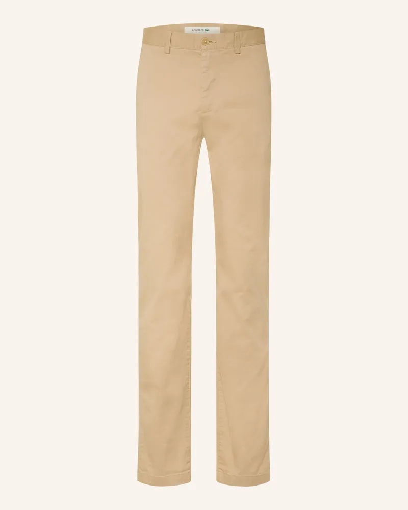 Lacoste Chino Slim Fit beige Camel