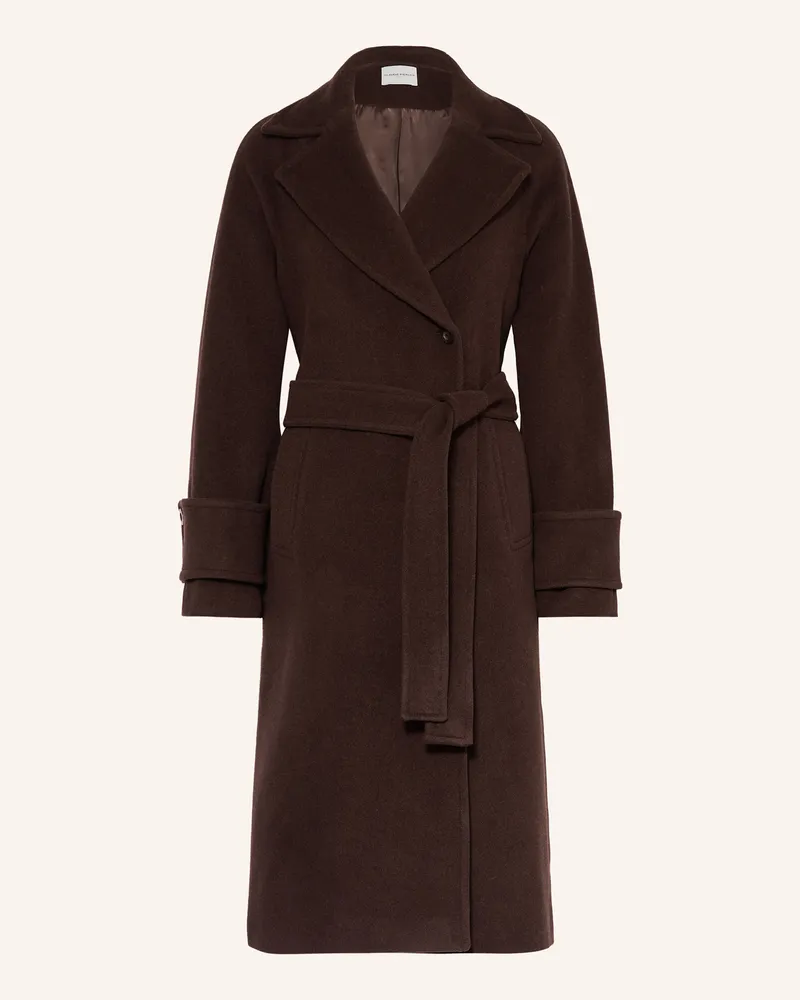 Claudie Pierlot Mantel Dunkelbraun