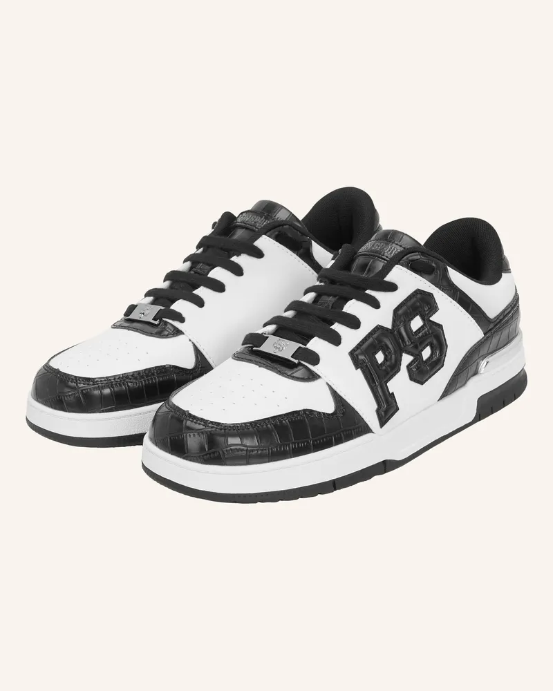 Philipp Plein Lo-Top Turnschuhe weiss Weiss