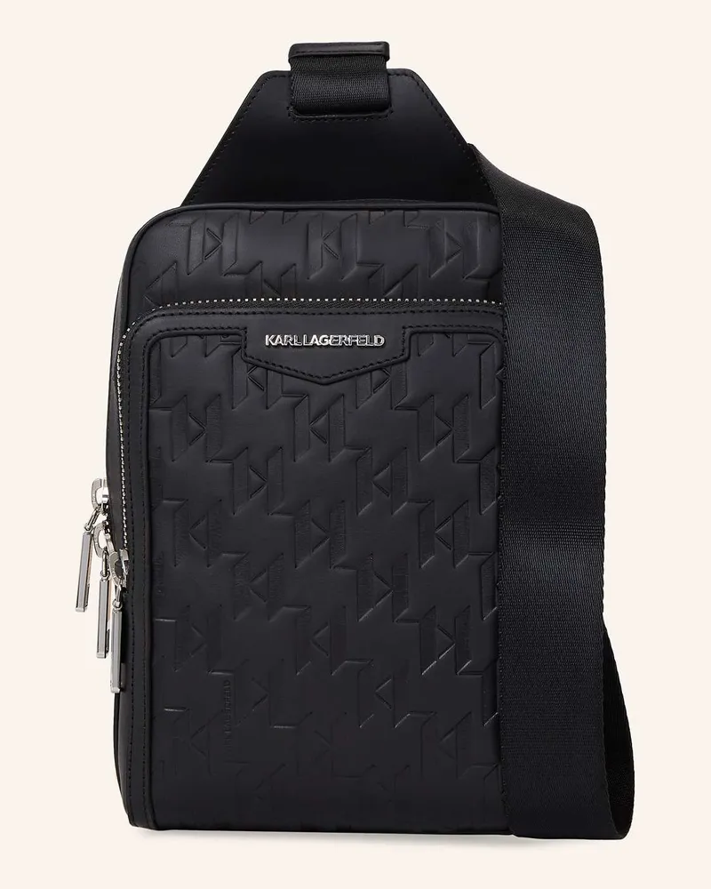 Karl Lagerfeld Gürteltasche Schwarz