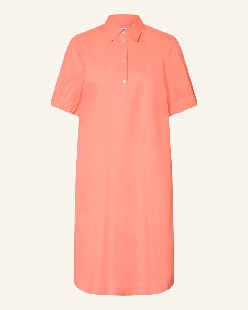 Emily van den Bergh Hemdblusenkleid orange Neonpink