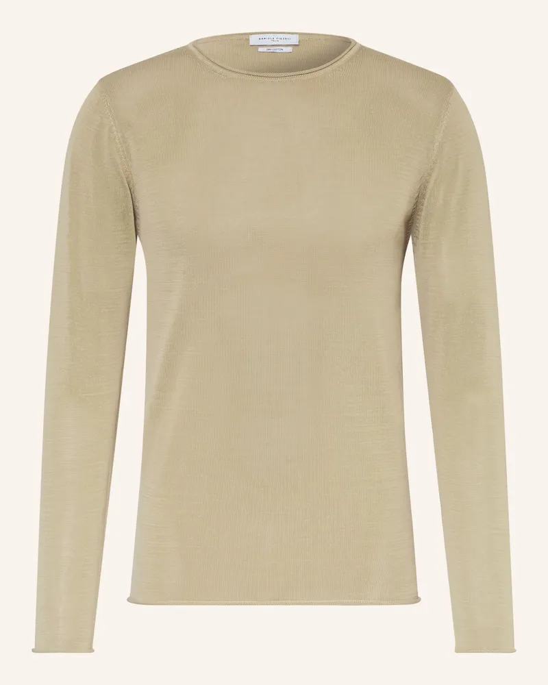 Daniele Fiesoli Pullover beige Hellgrün