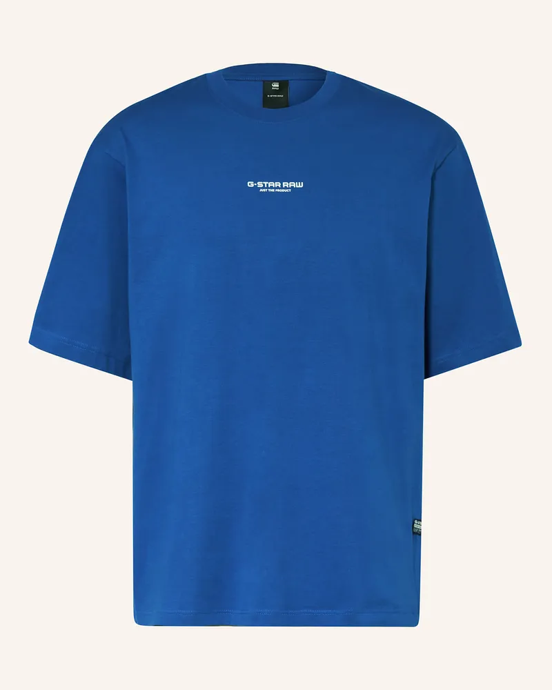 G-STAR RAW Oversized-Shirt Blau