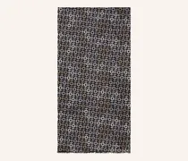 Cashmere-Schal mit Seide