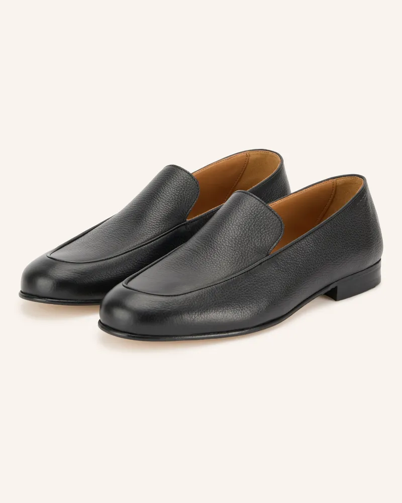 HUGO BOSS Loafer Lawen schwarz Schwarz