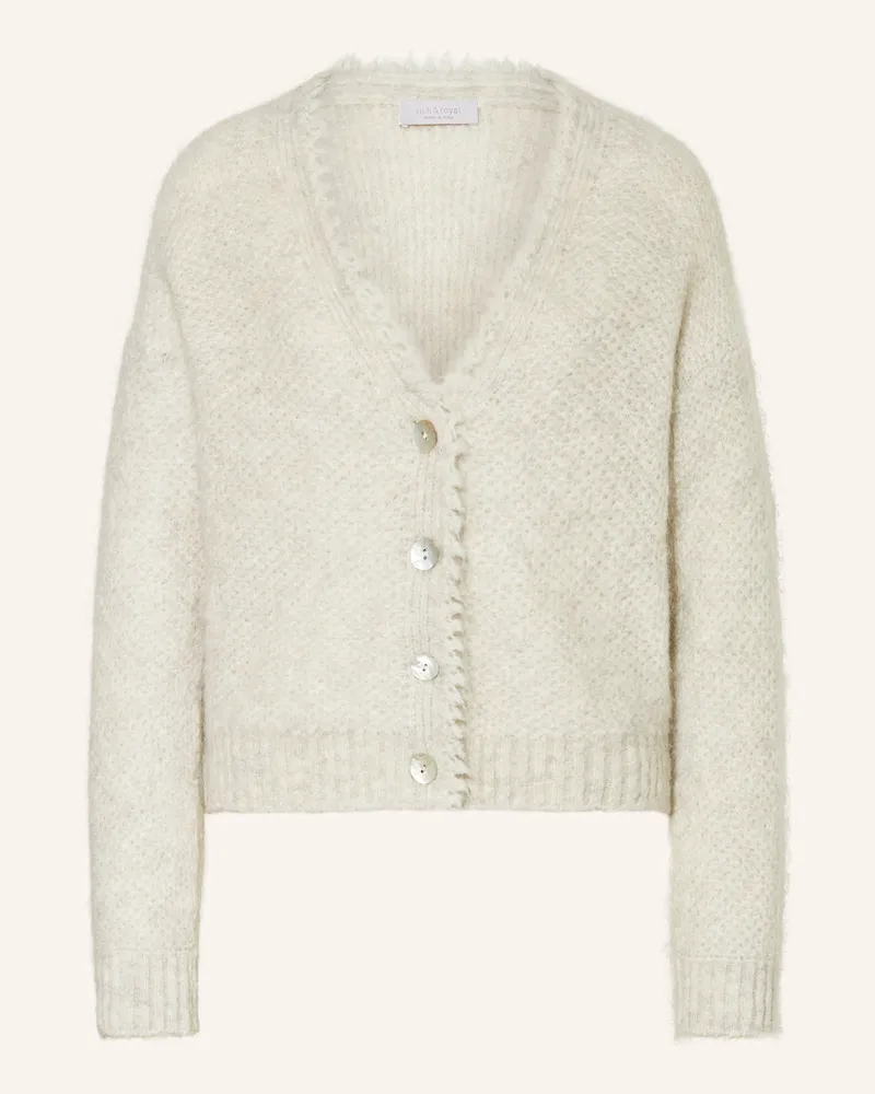 Rich&Royal Strickjacke grau Hellgrau