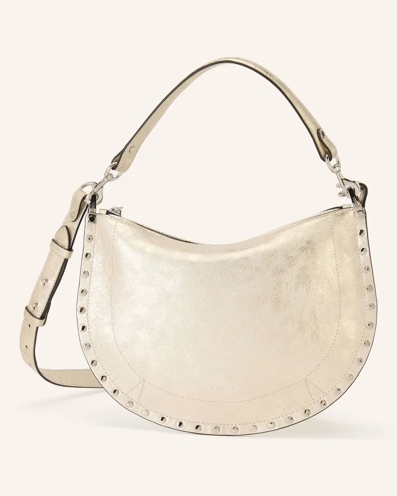 Isabel Marant Handtasche Oskan Mit Nieten gold Creme