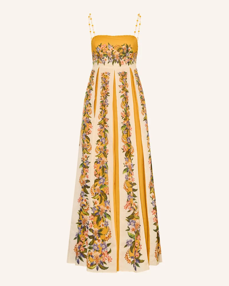 FARM Rio Kleid Hilo Stripes gelb Gelb