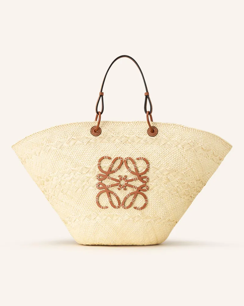 Loewe Shopper Anagram beige Hellgelb