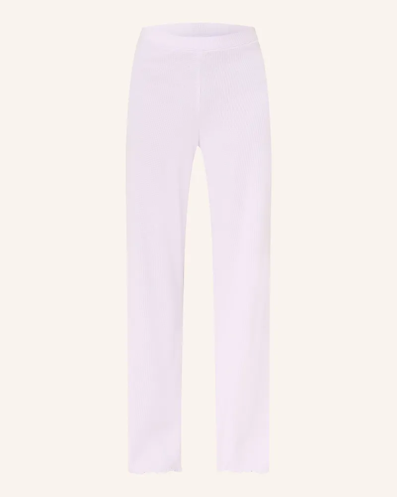 HUGO BOSS Schlafhose Cosy lila Helllila