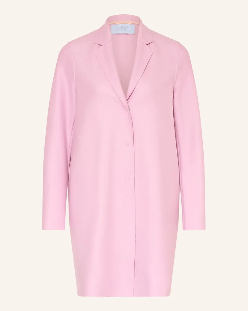 Harris Wharf London Wollmantel rosa Rosé