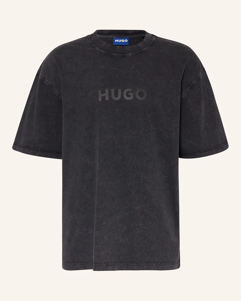 HUGO BOSS T-Shirt NEBUTE Dunkelgrau