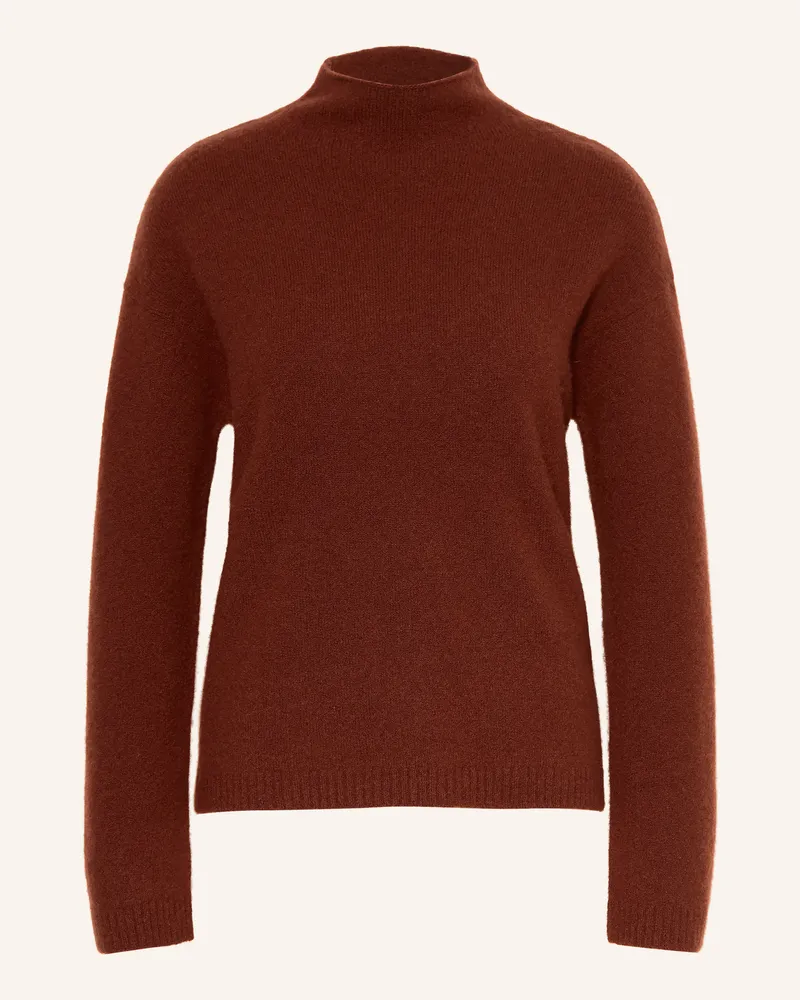 Max Mara Pullover Zodiaco Mit Cashmere rot Braun