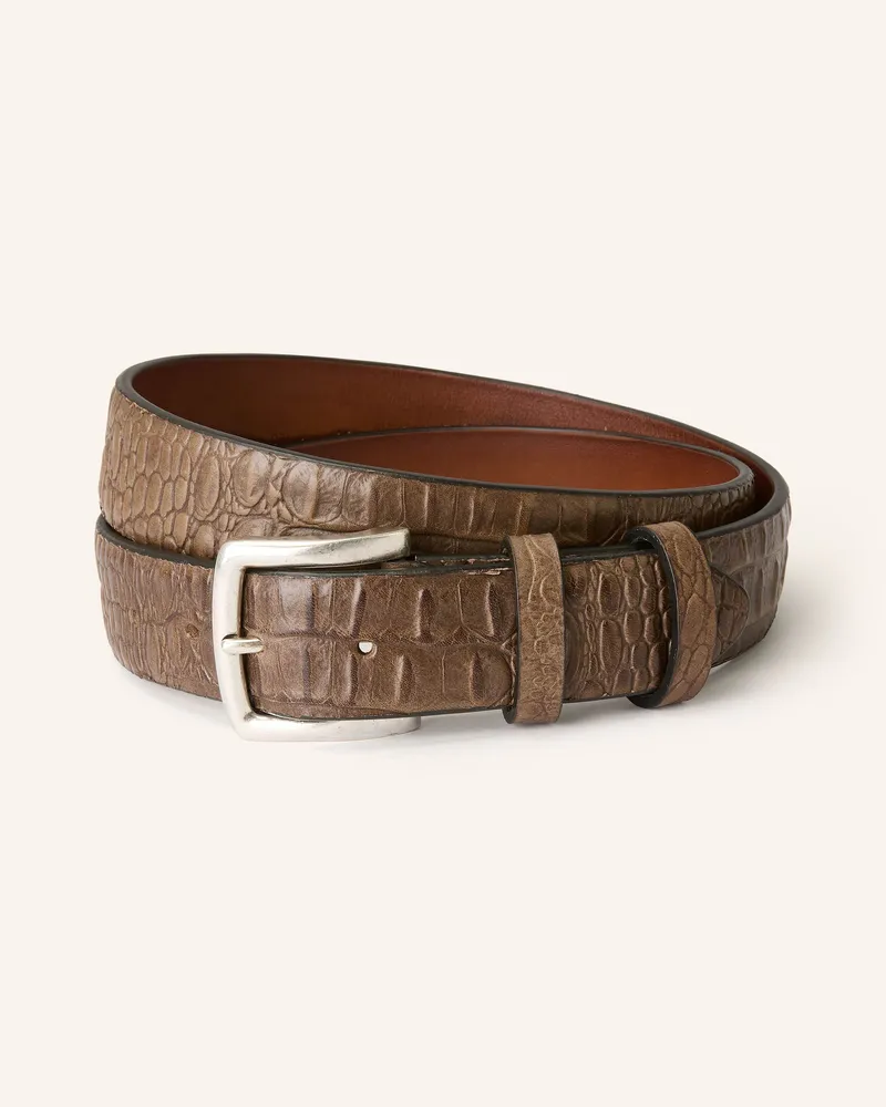 Reptile's House Gürtel Coco braun Dunkelbraun