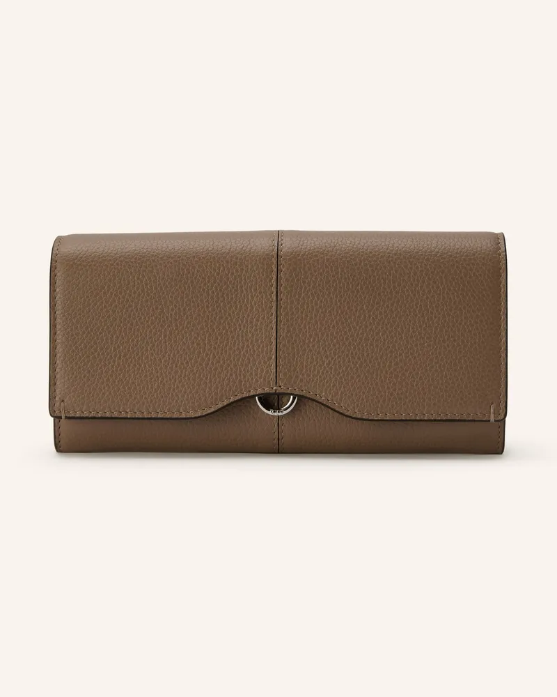 TOD'S Geldbörse braun Camel
